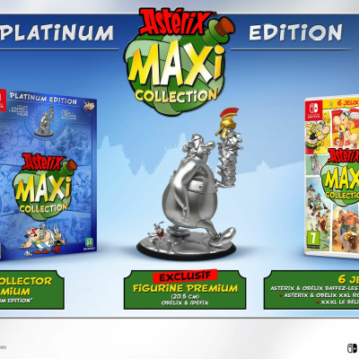 Astérix MAXI COLLECTION – PLATINUM EDITION: 6 jeux et une figurine