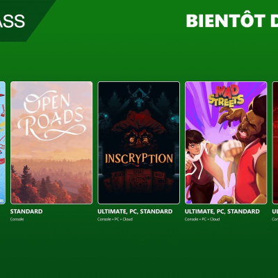 Xbox Game Pass : les nouveautés d'octobre dévoilées