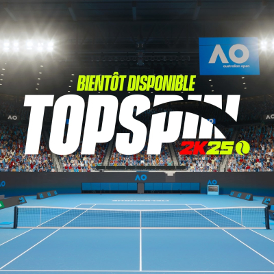 2K Games annonce TopSpin 2K25, le retour de la série Top Spin