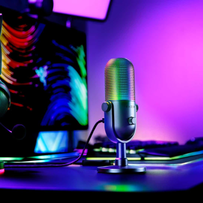 Razer lance les micros Seiren V3 Chroma et Seiren V3 Mini pour gamers et créateurs