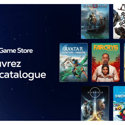 Shadow lance son Game Store avec des jeux à des tarifs attractifs