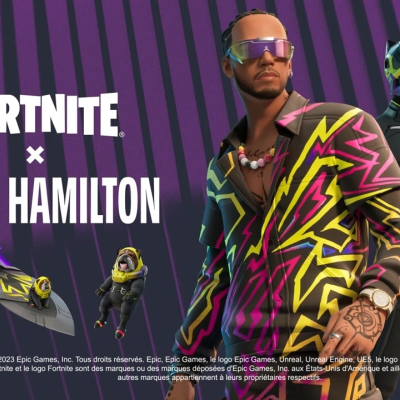 Fortnite accueille le skin Lewis Hamilton de Formule 1